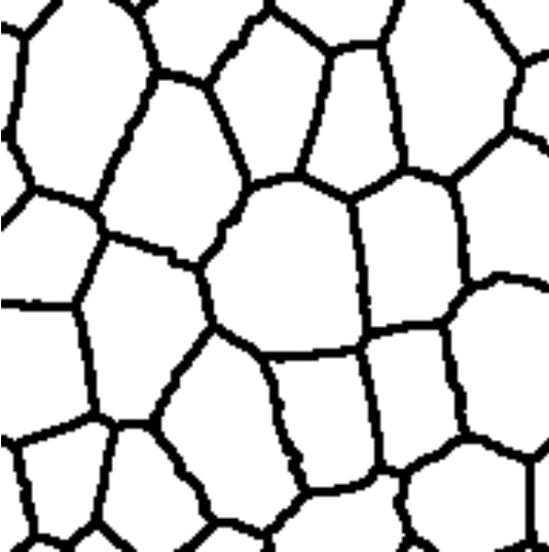 Voronoi tesselation